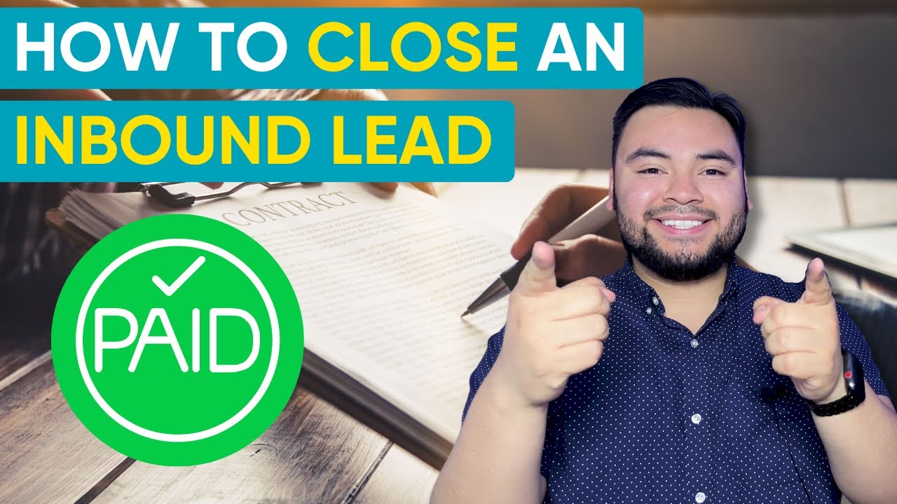 How to Convert Inbound Leads into Sales (Don't WASTE your EASIEST DEALS!)