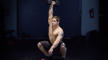 How to Do a Single Arm Dumbbell Overhead Squat by Wodstar
