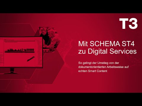 T3 Toolpräsentation | Mit SCHEMA ST4 zu Digital Services