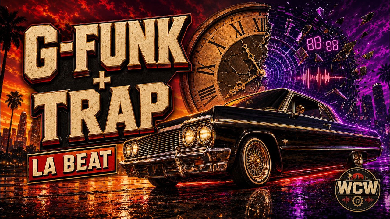 洋楽 G-RAP G-FUNK 3000 d.c. G-Funk Trapped in Time 🔥 LA Trap x G-Funk Rap Beat | West Coast