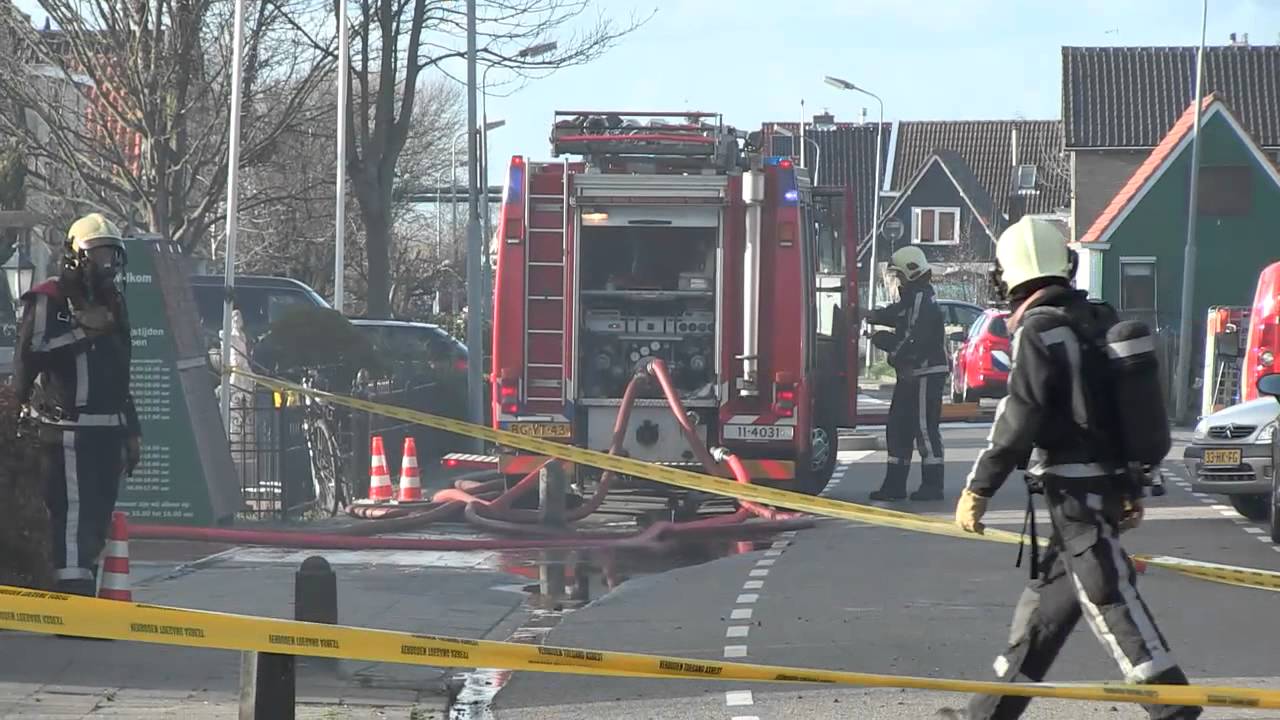 23-03-2014 Oostzaan - brand