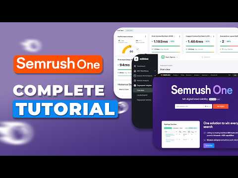 Thumbnail for Complete Semrush One Tutorial—Rank Your Site on Web & AI Search!