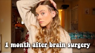 1 month after brain surgery - recovery and tumour diagnosis update