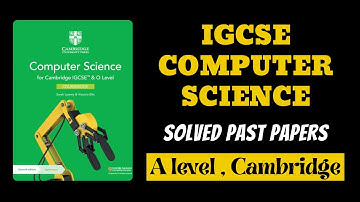 Cambridge IGCSE Computer Science Paper 1 | May/June 2023