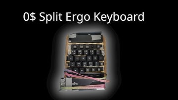 The Cheapest Split Ergonomic Keyboard