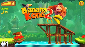 Banana Kong 2 Gameplay | Android & iOS | 2022