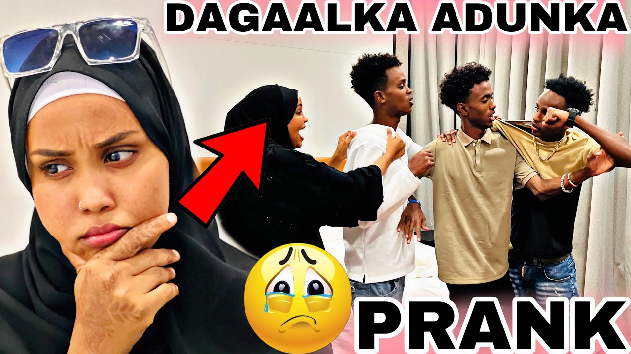 PRANK KII UGU XUMAA AAN KOKO KU SAMEENAY DAGAALKA ADUUNKA😳😳…