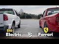 We fixed the electric s10 and raced a ferrari the results surprised us
