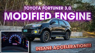 MODIFIED TOYOTA FORTUNER SLEEPER BUILD. GRABE YUNG ACCELERATION!