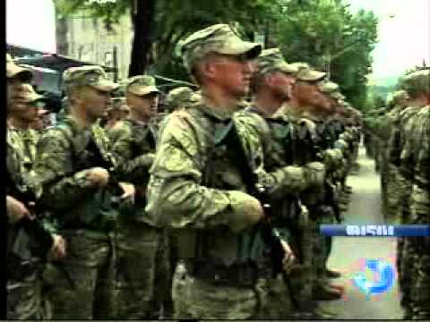 აღლუმი რუსთაველის გამზირზე