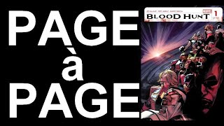 Comparaison page à page de Blood Hunt #1 et Blood Hunt #1 Red Band edition chez Marvel