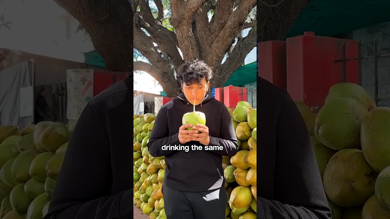 I traveled 869 Kms for Coconut water!!😮😋