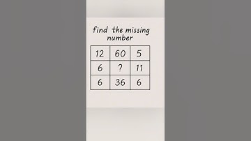 Crack this Find Missing Number Math Puzzle #crack #mathpuzzle #shortsfeed #mathriddle #quiz