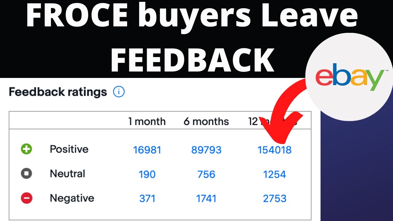 Change eBay Feedback Velocity, Help for new Sellers / How to make