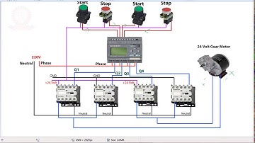 PLC Programming Bangla Tutorial Class 11 How to forward reverse control by Motor using PLC