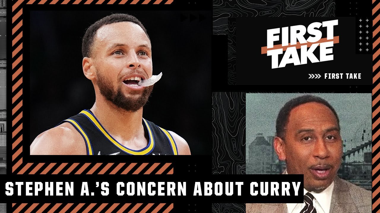 Stephen A. has an 'EXTREME' concern about Steph Curry heading into Game 4 | First Take - ESPN