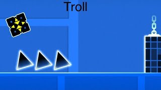 How To Make A Troll Level In Geometry Dash