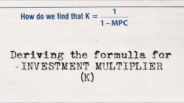 Investment multiplier formula derivation | Macro Economics | UGC NET, 12th Economics CBSE, Economics