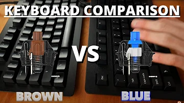 Are blue or red switches better for typing?