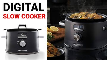 Calphalon Slow Cooker with Digital Timer and Programmable Controls