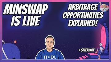 Minswap DEX is Live + Arbitrage Trades Explained!
