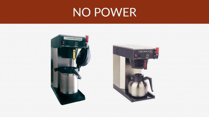 Newco Coffee Maker Troubleshooting: Quick Fixes Guide