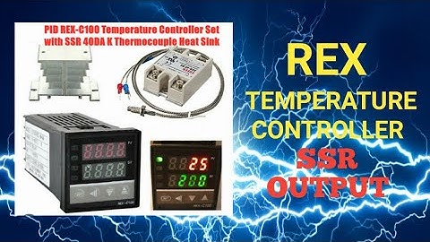 REX TEMPERATURE CONTROLLER SSR OUTPUT WIRING CONNECTION TUTORIAL.  #REX # TEMPERATURE CONTRO #SSR