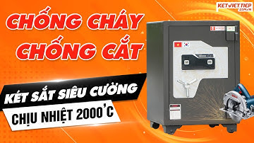 TOP 2 Két Sắt Siêu Cường Việt Tiệp - Chống Trộm Tuyệt Đối, Bền Bỉ, Khóa Vân Tay Siêu Nhạy