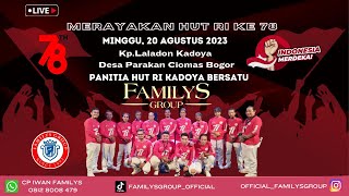 Live Streaming Familys Group - Edisi Kp Laladon Kadoya Ciomas Bogor Minggu 20 Agustus 2023 (SIANG)