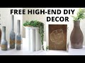 DECOR FROM GARBAGE/Upcycled Decor DIY/TRASH TO TREASURE/BEST OUT OF WASTE