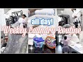 *NEW* LAUNDRY ROUTINE! | ALL DAY CLEAN WITH ME | LAUNDRY TIPS AND HACKS