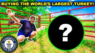 I Bought the World&#39;s LARGEST Turkey at the AUCTION!!!