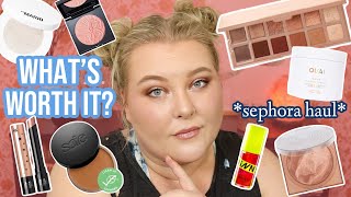 Half of this Makeup Didn't Work... New Makeup I Bought at Sephora: Try-On Haul + Ranking!