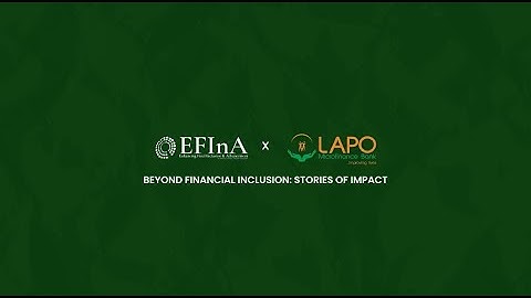 Beyond Financial Inclusion: Stories of Impact