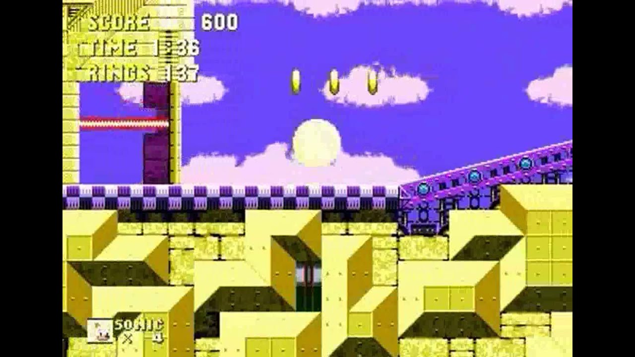 Sonic 3 & Knuckles (Genesis) - Full Walkthrough as Blue Knuckles