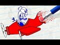 Pencilmate's Epic Adventure! -in- COUCH SURFING - Pencilmation Cartoons