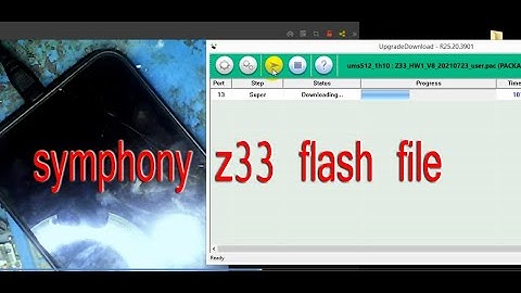 symphony z33 flash SPD Flash Tool download