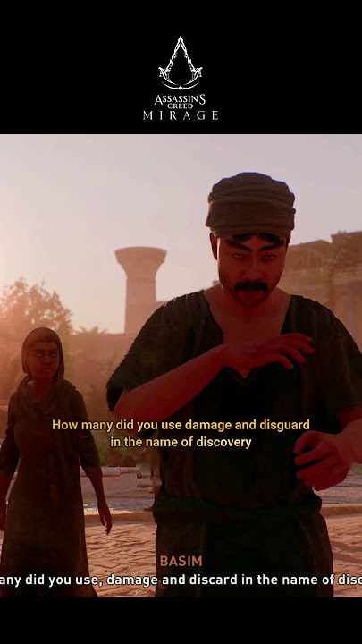 Mind Games Played, Now He Gets Slayed! 🧠💀 #Acmirage #AssassinsCreed #shorts