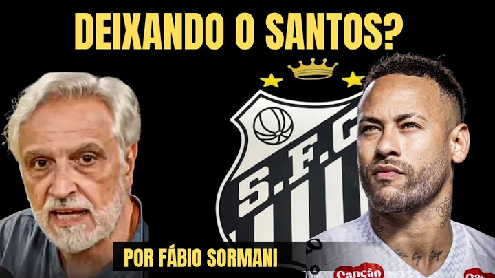 TORCEDOR DO SANTOS: VOCÊ QUER O NEYMAR OU NÃO?