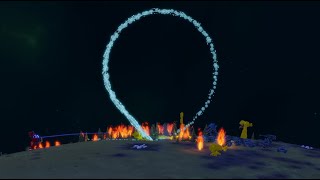Insane Uber Cannon shot looping around with a vengence | Planetary Annihilation: Titans [FIXED]