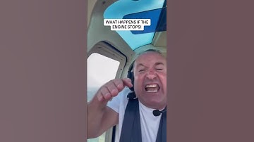 WHAT HAPPENES IF THE ENGINE STOPS IN A HELICOPTER #helicopter #jet #flying #aviation | Dave Fishwick