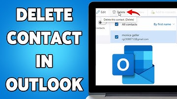 How To Delete A Contact In Outlook 2025 | Remove Contacts From Microsoft Outlook