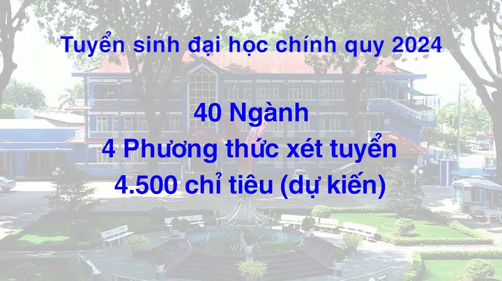 Đại học thủ dầu một tuyển sinh văn bằng 2 năm 2024