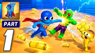 Heroz Race: Collect &amp; Fight - Gameplay Walkthrough Part 1 - Speed Paths Test Reflexes (iOS, Android)