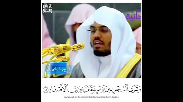 أ.د. ياسر الدوسري ماتيسر من سورة "إبراهيم" في محراب الحرم المكي من تراويح رمضان 1438هـ