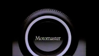 Moving Along Motomaster Tires Vintage 90s Commercial (1990)