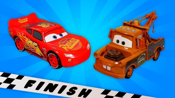 Carrinho Pista - Relâmpago McQueen Transformável - Disney Carros