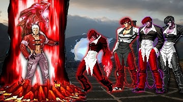[Mugen KOF] D Yashiro Rhythm Vs Orochi Iori Ct QS Team