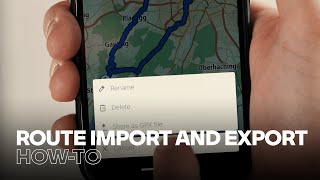 How to Import and Export Routes With the BMW Motorrad Connected App screenshot 3