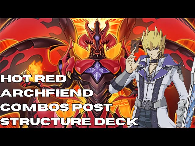 Two Hot Red Dragon Archfiend Combos Explained Step By Step (Post New Structure  Deck) | YuGiOh 2023 - YouTube
